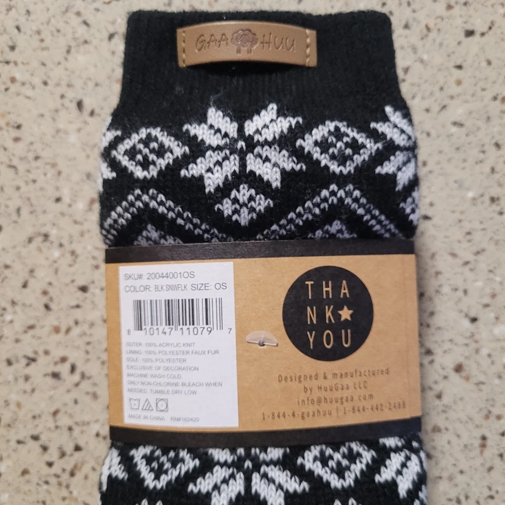 GaaHuu Mens Chill Guard Slipper Cabin Socks Non Slip Gripper Dots OSFM 4.1 TOG